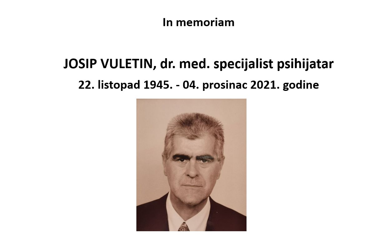 SAHRANA DR. JOSIP VULETIN
