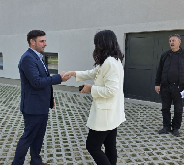 Župan Ivan Celjak u obilasku bolnice